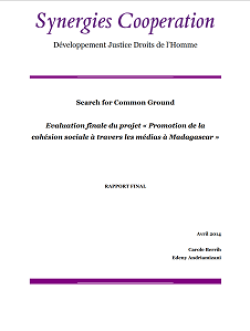 Rapport SFCG Madagascar