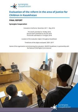 Evaluation Justice Kazakhstan